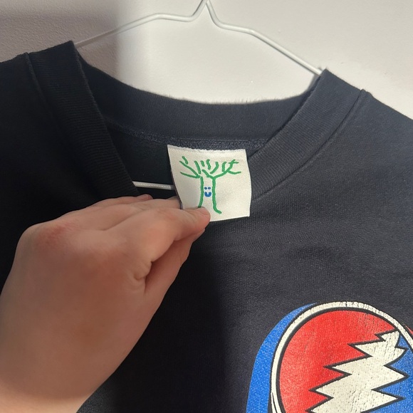 online ceramics x greatful dead crewneck graphic print size XL - Picture 3 of 7